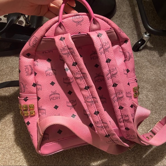 MCM Hot-pink small backpack